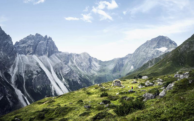 Ausblick im Stubaital